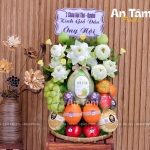 GIỎ TRÁI CÂY DÂNG HƯƠNG KÍNH CÚNG LỄ