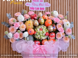 An Tâm Fruits Thủ Đức: Dịch vụ thiết kế giỏ quà trái cây theo yêu cầu lấy ngay trong 1 giờ.