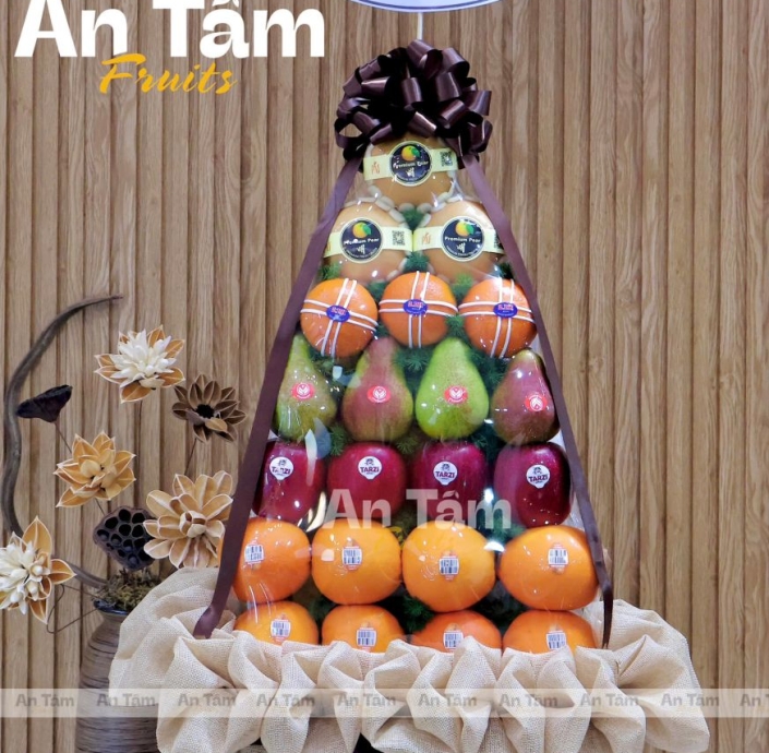 Giỏ trái cây dâng hương kính lễ 