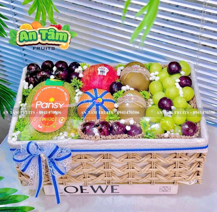 KHAY MÂY TRÁI CÂY SANG TRỌNG