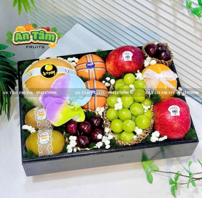 HỘP TRÁI CÂY MICA QUÀ TẶNG