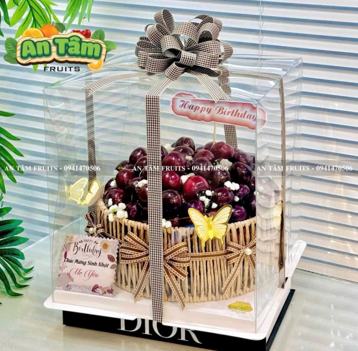 BÁNH KEM TRÁI CÂY HIỆN ĐẠI FULL 2KG5 CHERRY MỸ