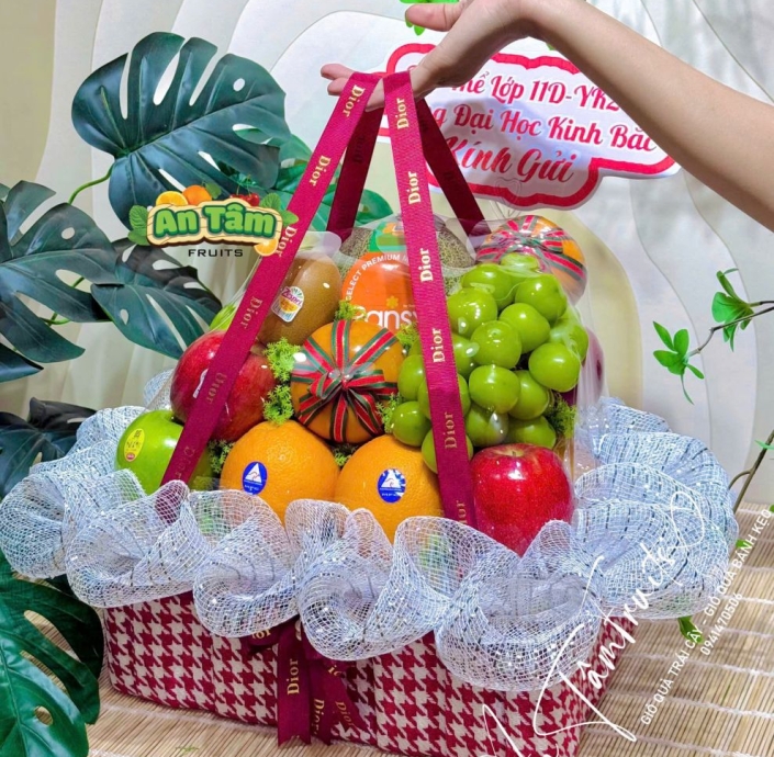 KHAY TRÁI CÂY CẢM ƠN THẦY CÔ GIÁO