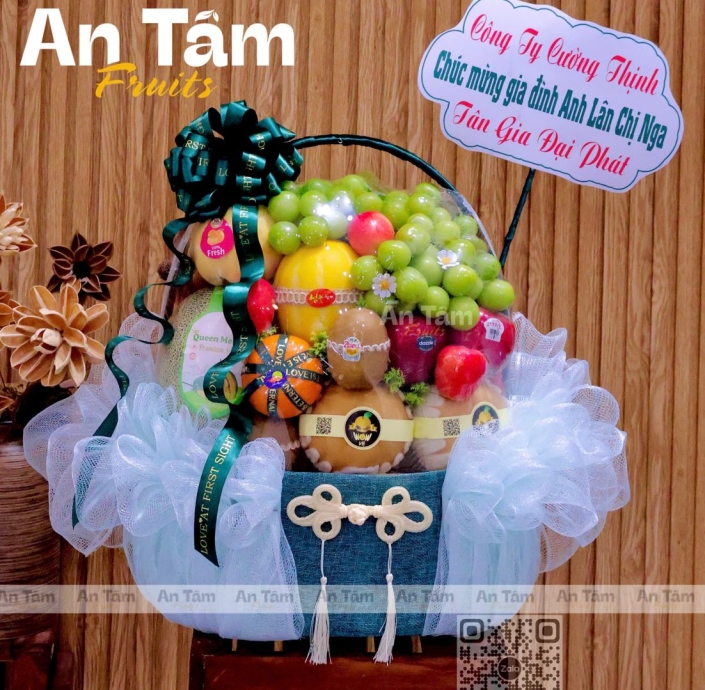 GIỎ TRÁI CÂY CHÚC MỪNG TÂN GIA