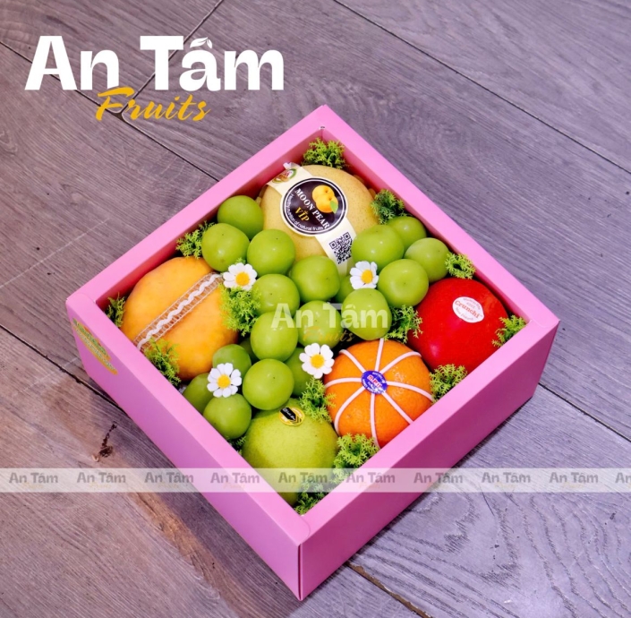 HỘP TRÁI CÂY BESTSELLER TONE HỒNG