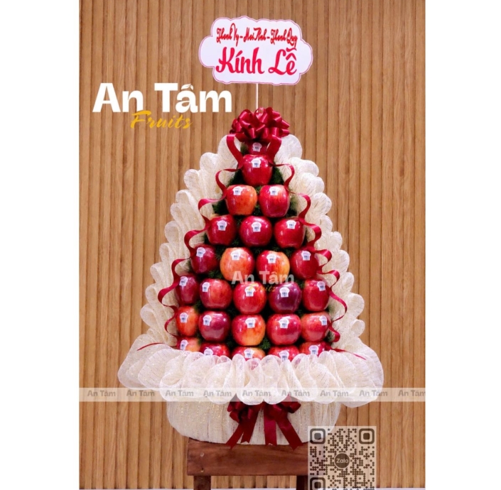 THÁP TÁO ENVY NEWZEALAND SIZE 90 FULL 2 MẶT KÍNH LỄ