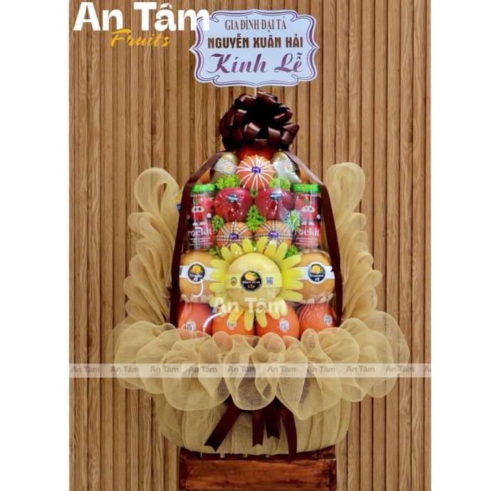 THÁP TRÁI CÂY SIÊU TO CAO KÍNH LỄ 