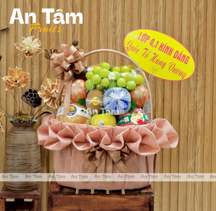 GIỎ TRÁI CÂY DÂNG HƯƠNG GIỖ TỔ HÙNG VƯƠNG