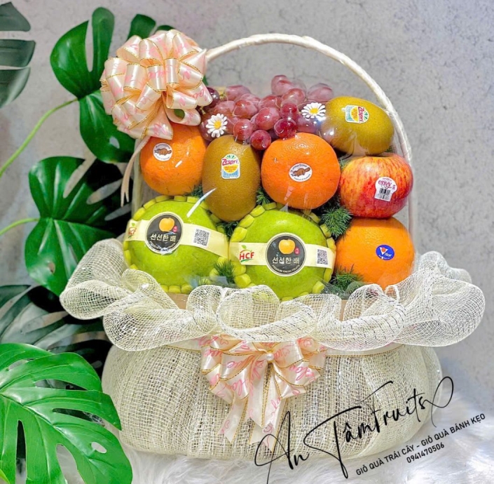 GIỎ TRÁI CÂY KÍNH LỄ 