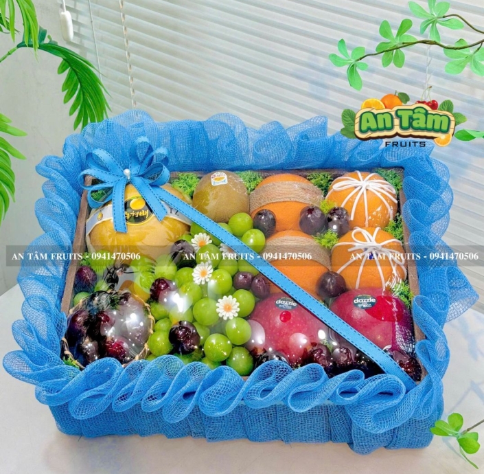 KHAY TRÁI CÂY PHỐI TRÁI ĐA DẠNG