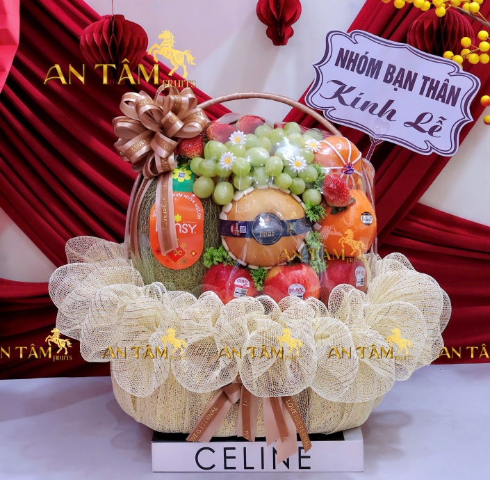 Giỏ trái cây dâng hương