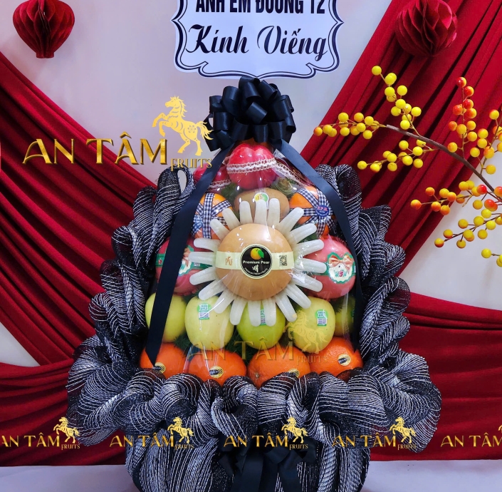 GIỎ TRÁI CÂY CHIA BUỒN MỚI NHẤT 