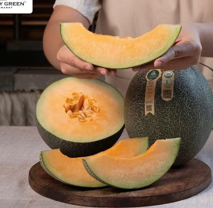 DƯA LƯỚI BIỂN HẰNG NGA RUỘT CAM DANNY GREEN