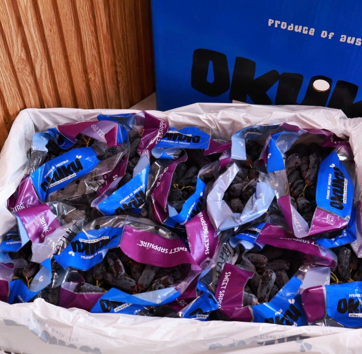 NHO ĐEN NGÓN TAY ÚC 