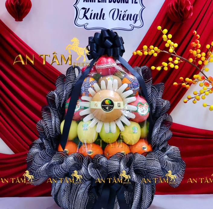 GIỎ TRÁI CÂY CHIA BUỒN MỚI NHẤT 