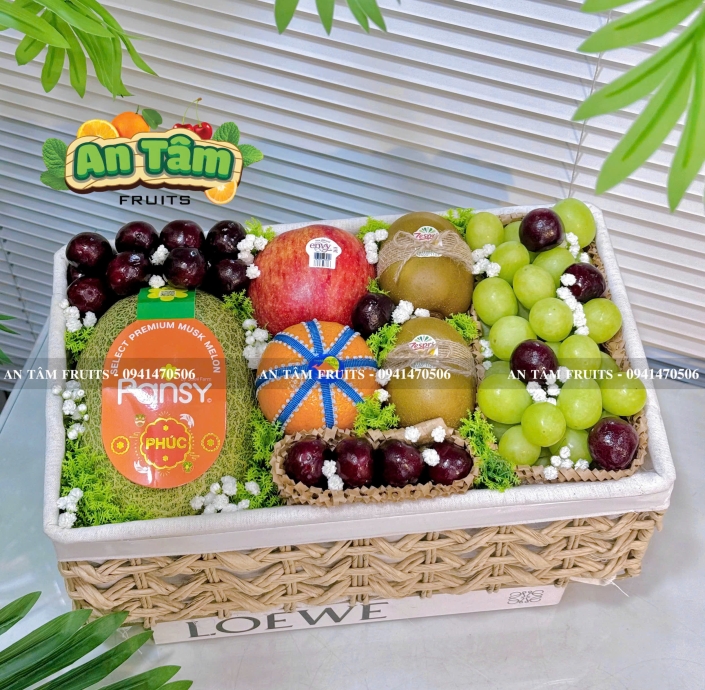 KHAY MÂY TRÁI CÂY SANG TRỌNG