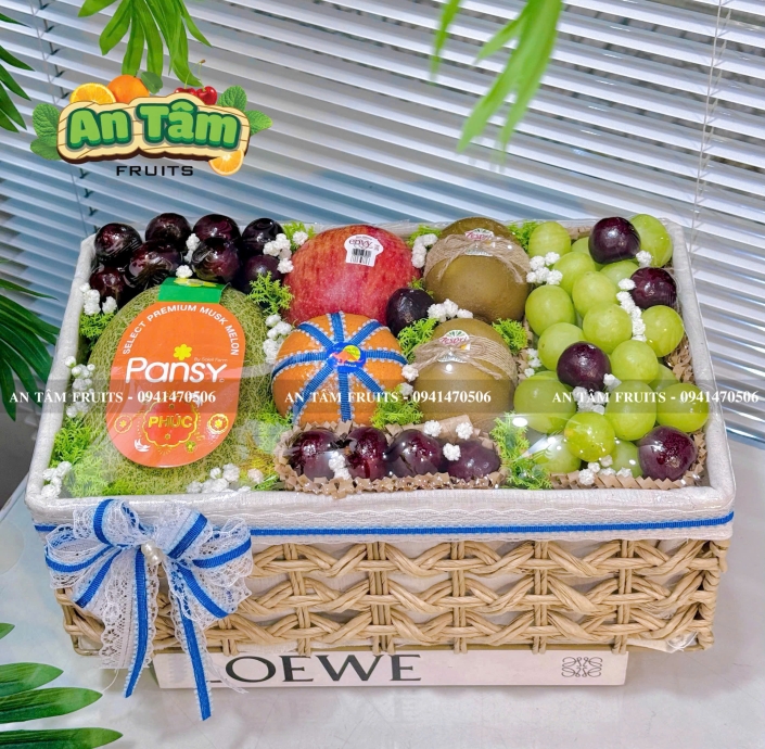 KHAY MÂY TRÁI CÂY SANG TRỌNG