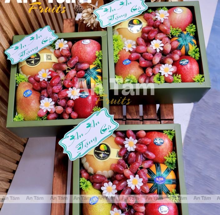 HỘP TRÁI CÂY TRI ÂN THẦY CÔ CUỐI NĂM HỌC ĐƠN GIẢN CHẤT LƯỢNG