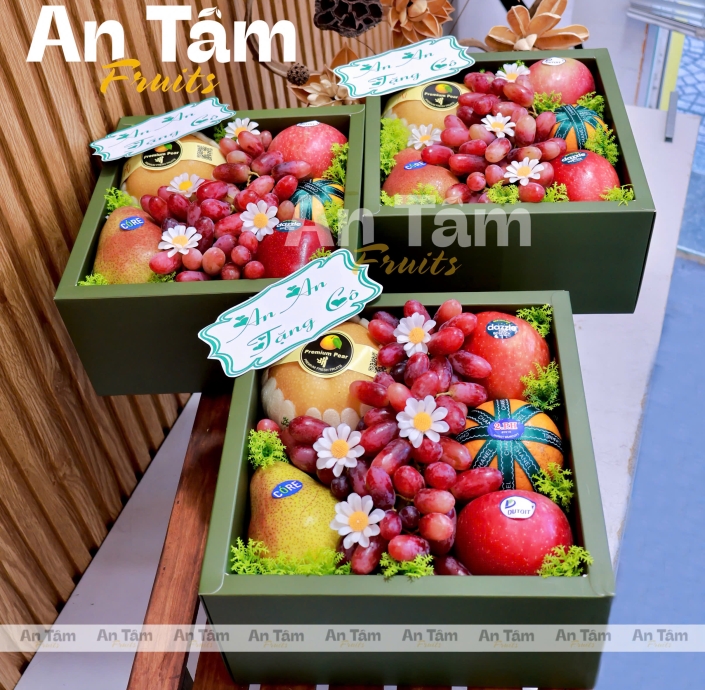 HỘP TRÁI CÂY TRI ÂN THẦY CÔ CUỐI NĂM HỌC ĐƠN GIẢN CHẤT LƯỢNG
