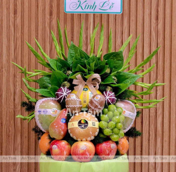 MÂM LỄ DÂNG HƯƠNG TONE XANH MINT
