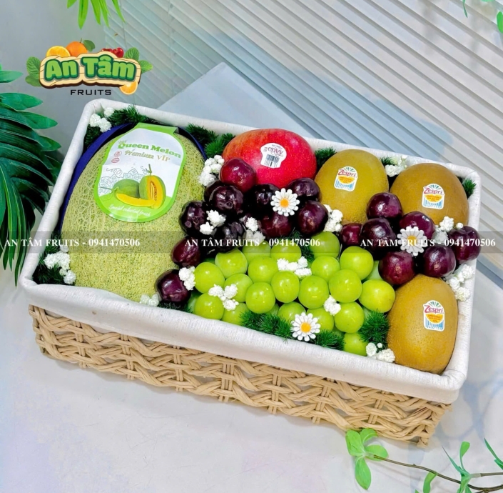 KHAY MÂY TRÁI CÂY MIX TRÁI HIỆN ĐẠI