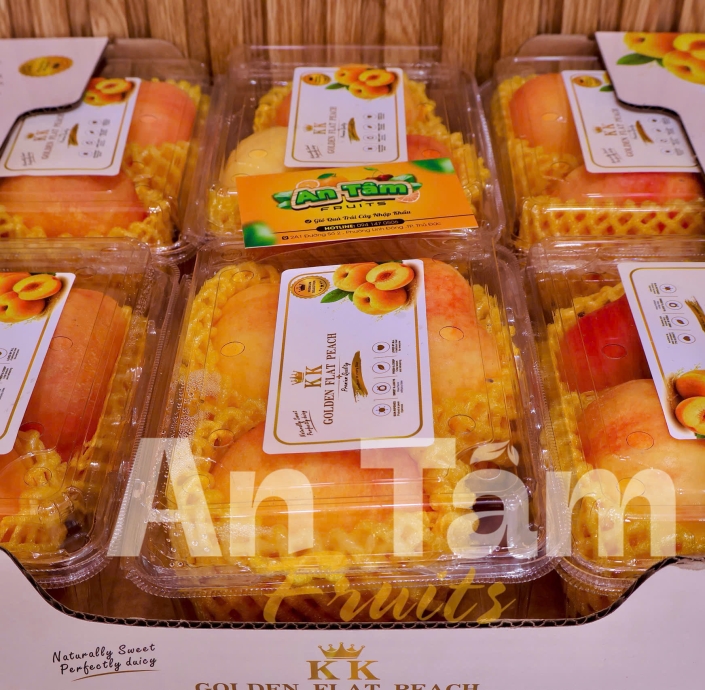 ĐÀO DẸT BẮC KINH HỘP 3 TRÁI