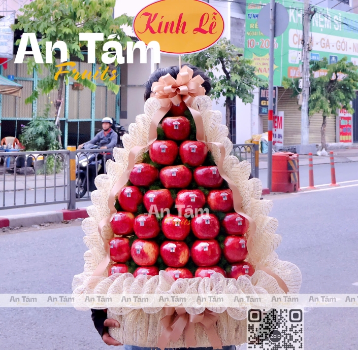 GIỎ TRÁI CÂY TÁO ENVY NEWZEALAND 1 MẶT TRÁI