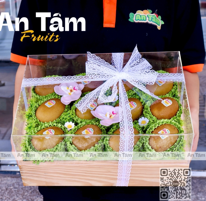 HỘP MICA FULL KIWI VÀNG NEWZEALAND 