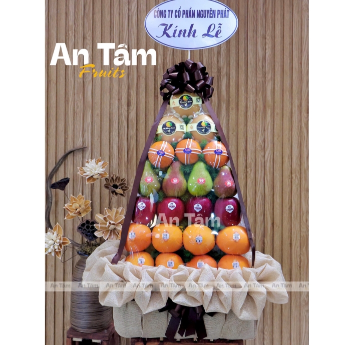 Giỏ trái cây dâng hương kính lễ 