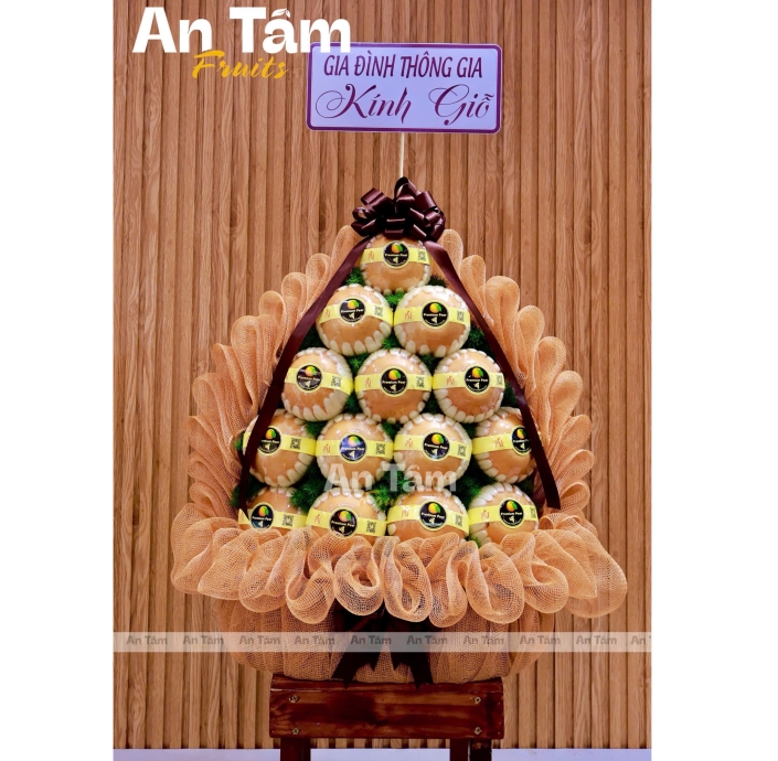 THÁP LÊ NÂU TONE MÀU NÂU KÍNH LỄ 