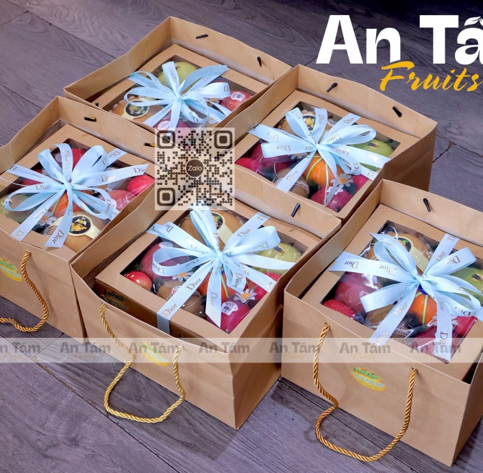 HỘP QUÀ TRÁI CÂY FULLTRÁI BIẾU TẶNG 