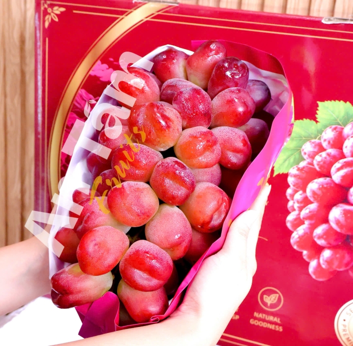 NHO MẪU ĐƠN TRÁI TIM ĐỎ TRÁI TO Ú Ụ